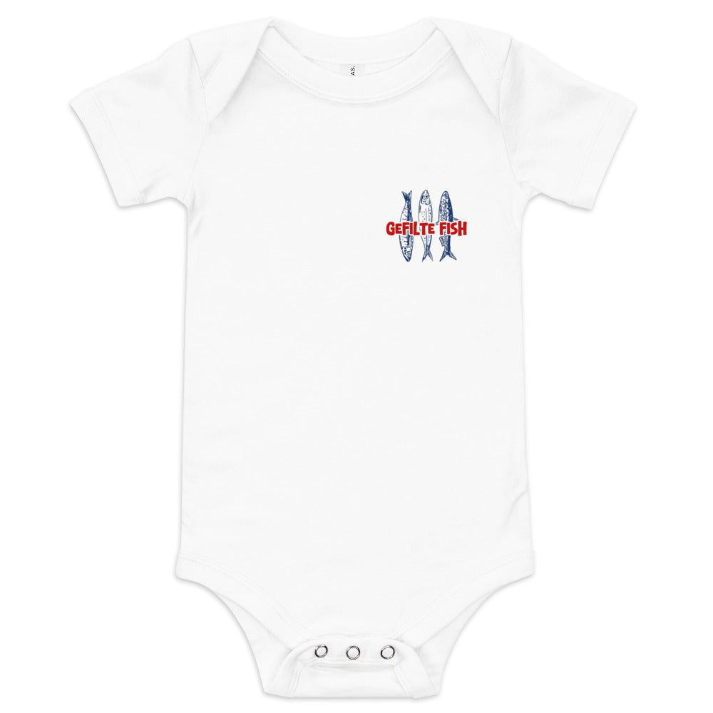 Gefilte Fish Minimalist - Baby One Piece