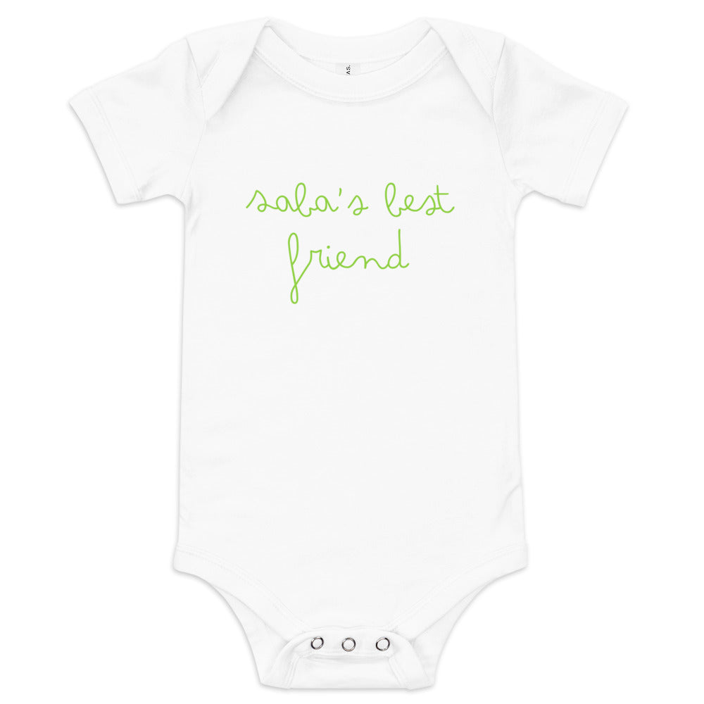 Saba's Best Friend - Baby One Piece