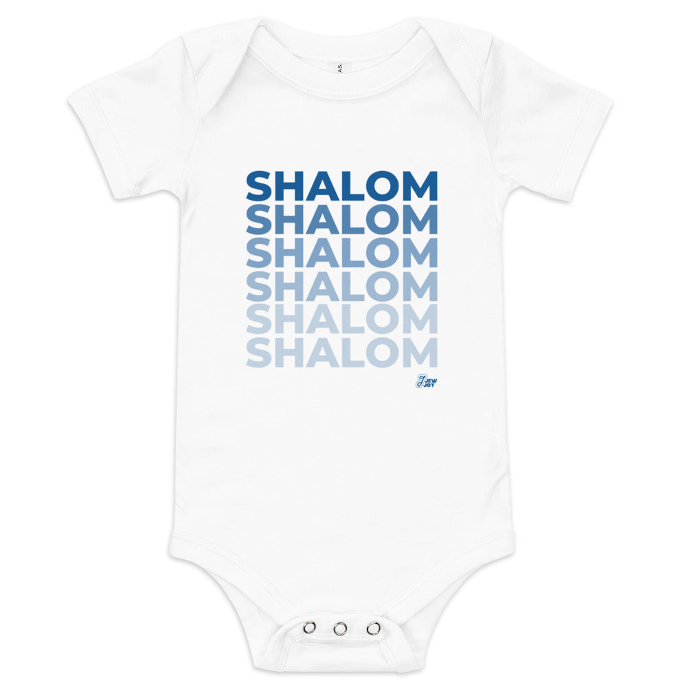 Shalom Shalom Shalom - Baby One Piece