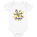 It's a Mitzvah to Be Happy - Baby One Piece