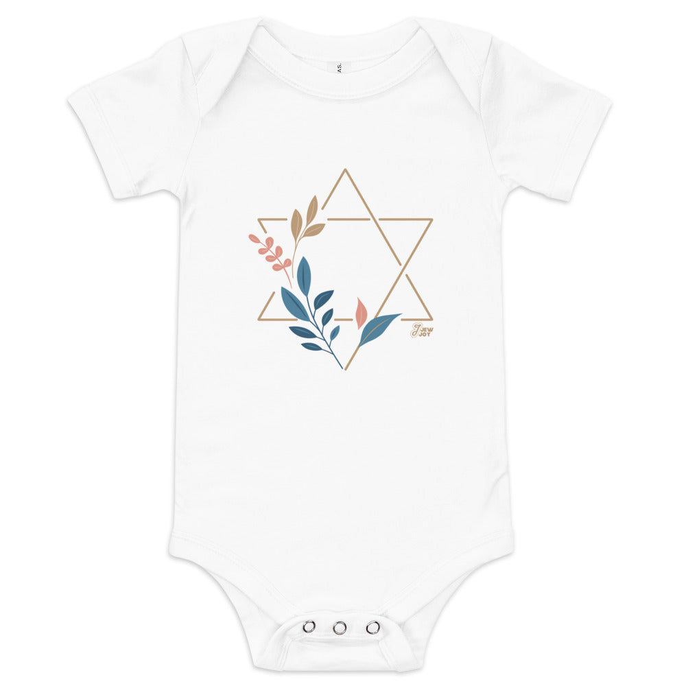 Star of David Nature - Baby One Piece