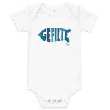 Gefilte Fish Blue - Baby One Piece