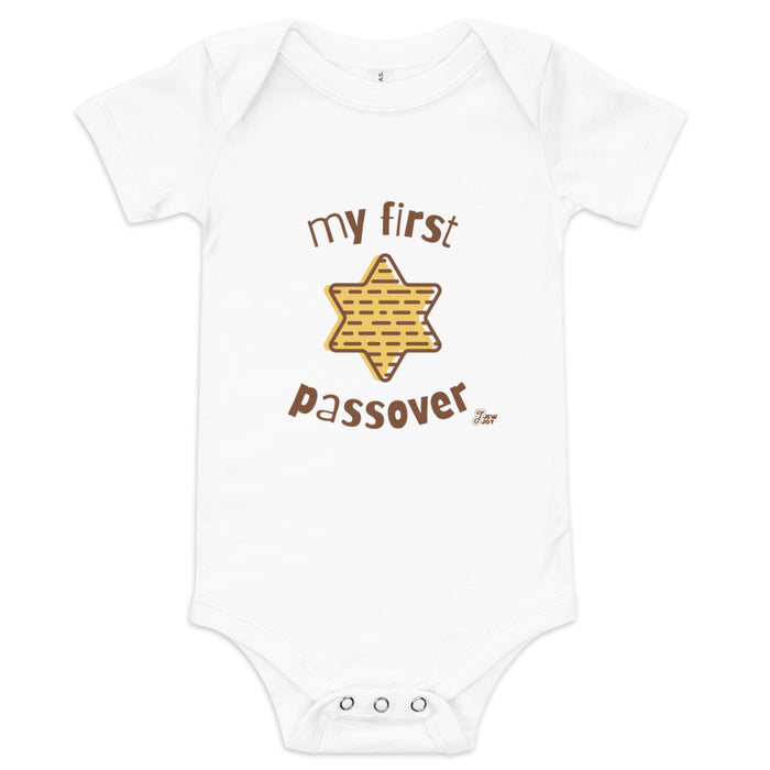 My First Passover Matzah - Baby One Piece