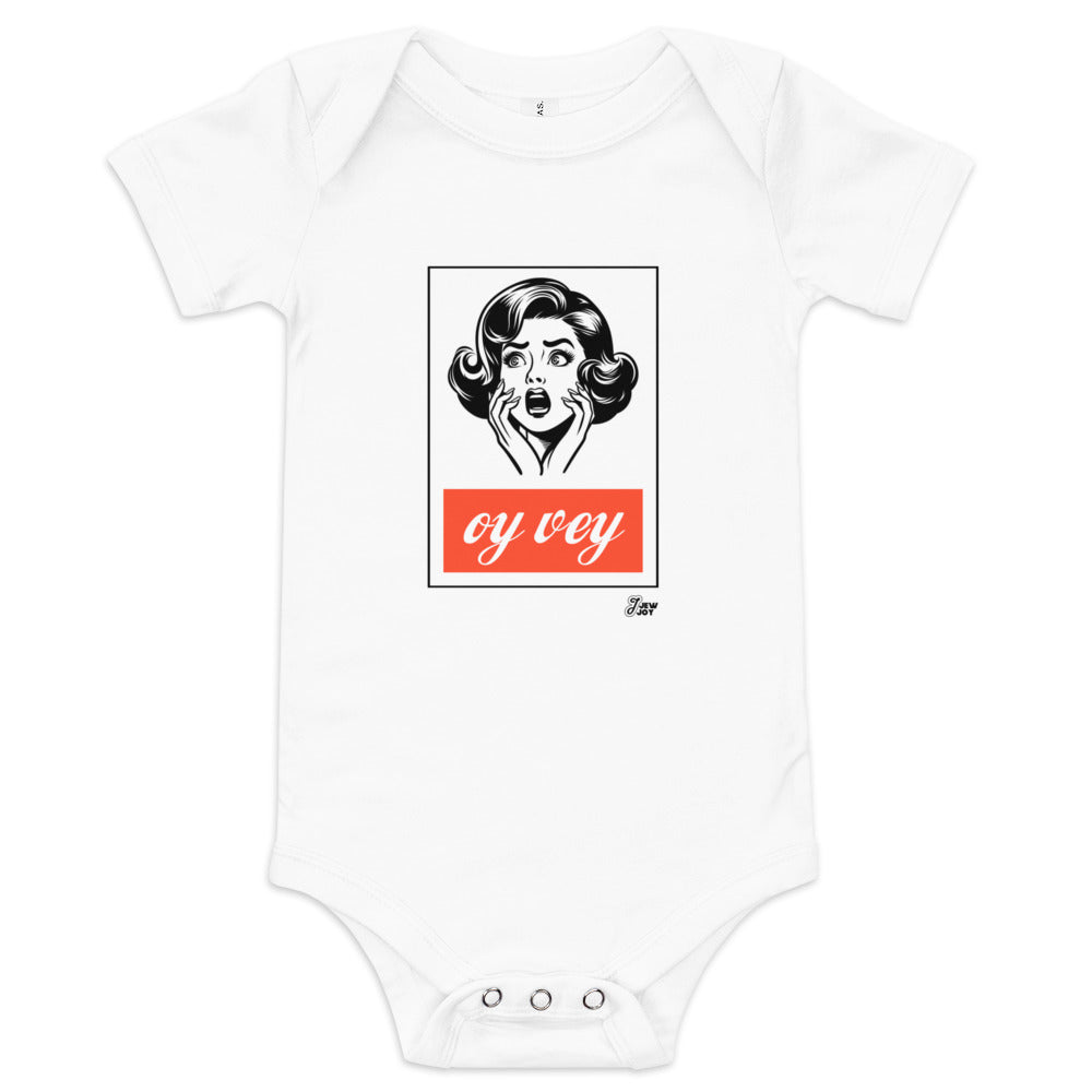Oy Vey Pop Art - Baby One Piece