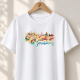 Jerusalem Watercolor - Unisex T-shirt
