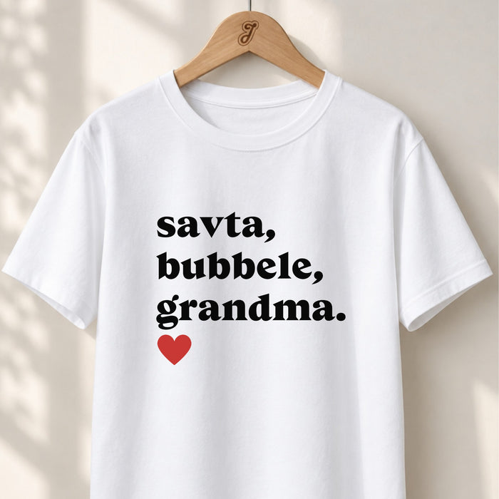 Savta Bubbele Grandma - Unisex T-shirt