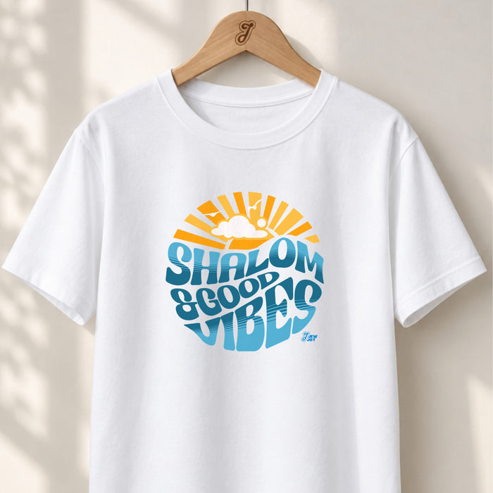 Shalom and Good Vibes - Unisex T-shirt