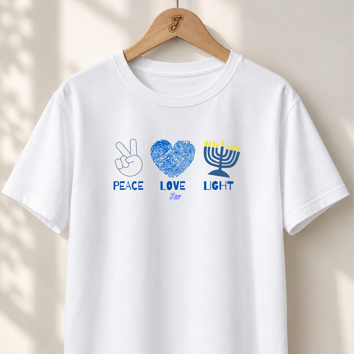 Peace Love Light 2 - Unisex T-shirt