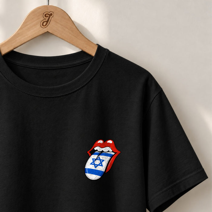 Israel Flag Tongue - Unisex t-shirt