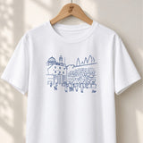 Western Wall Sketch - Unisex T-shirt