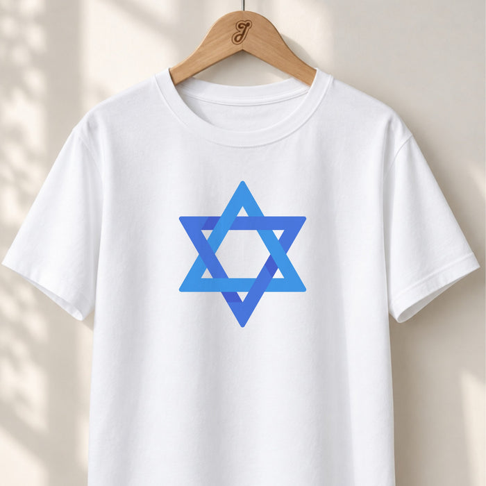Star of David Blue - Unisex T-shirt