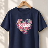 Ima Floral Heart - Unisex T-shirt