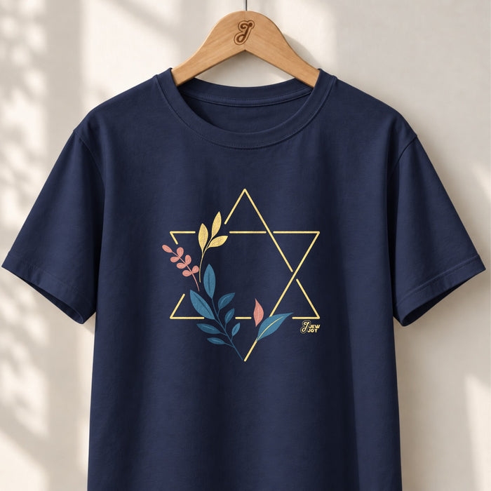 Star of David Nature - Unisex T-shirt