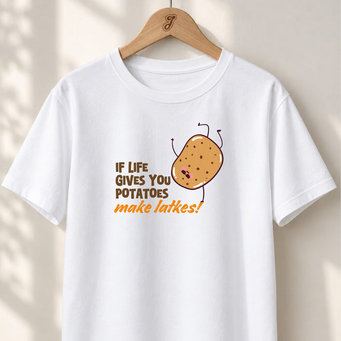 Potatoes Make Latkes - Unisex T-shirt