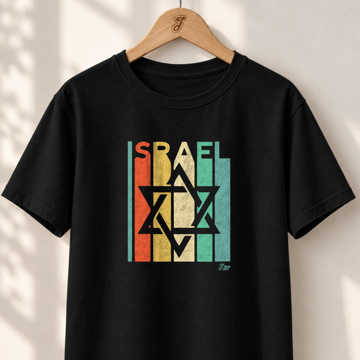 Israel Retro Stripes - Unisex T-shirt