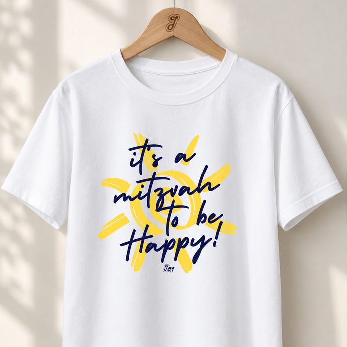 It's a Mitzvah to Be Happy - Unisex T-shirt