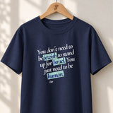 Stand Up For Israel, Be Human - Unisex T-shirt