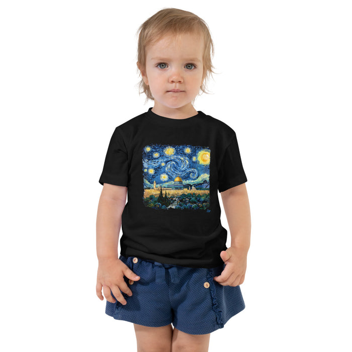 Starry Night Jerusalem - Toddler T-shirt