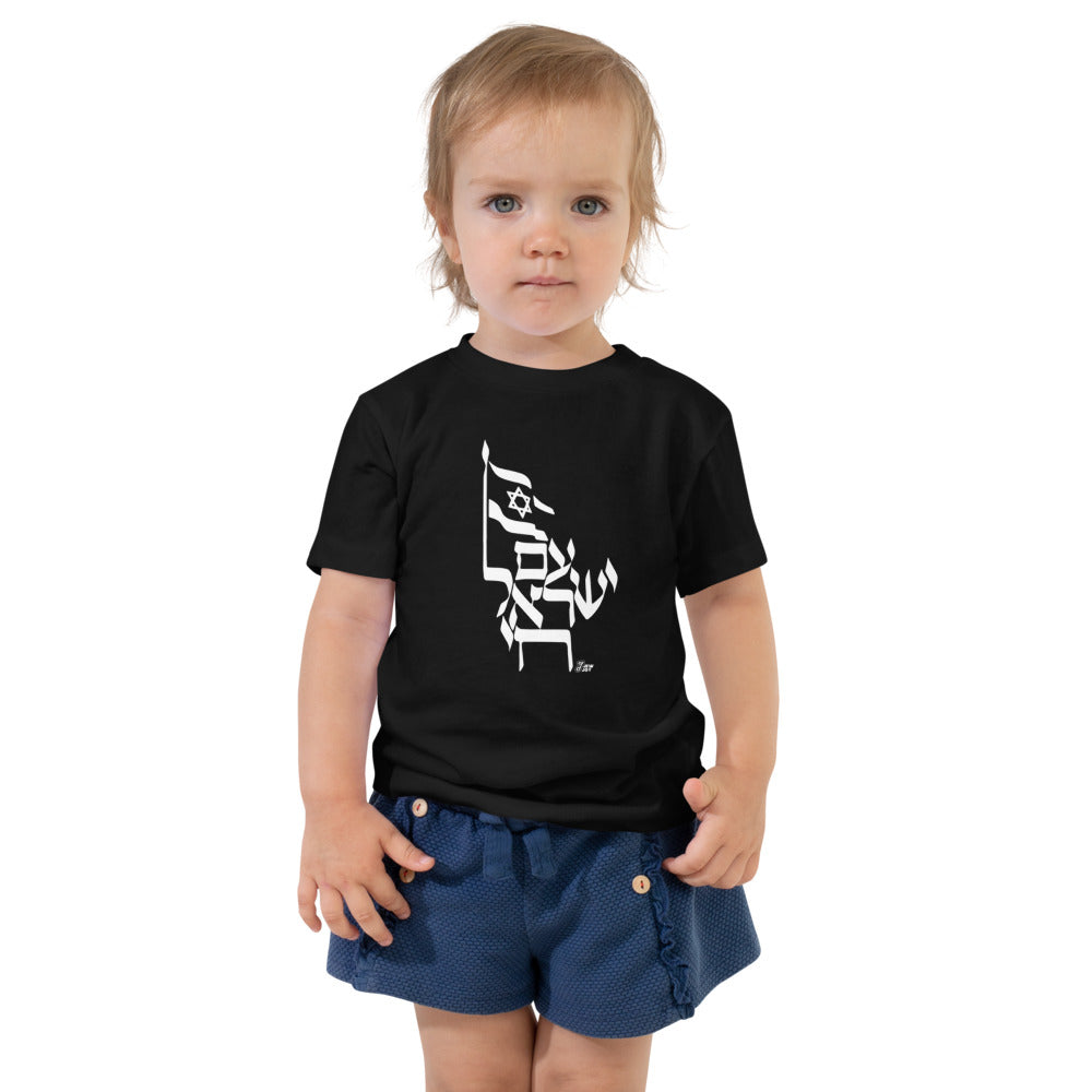 Am Yisrael Chai Flag - Toddler T-shirt