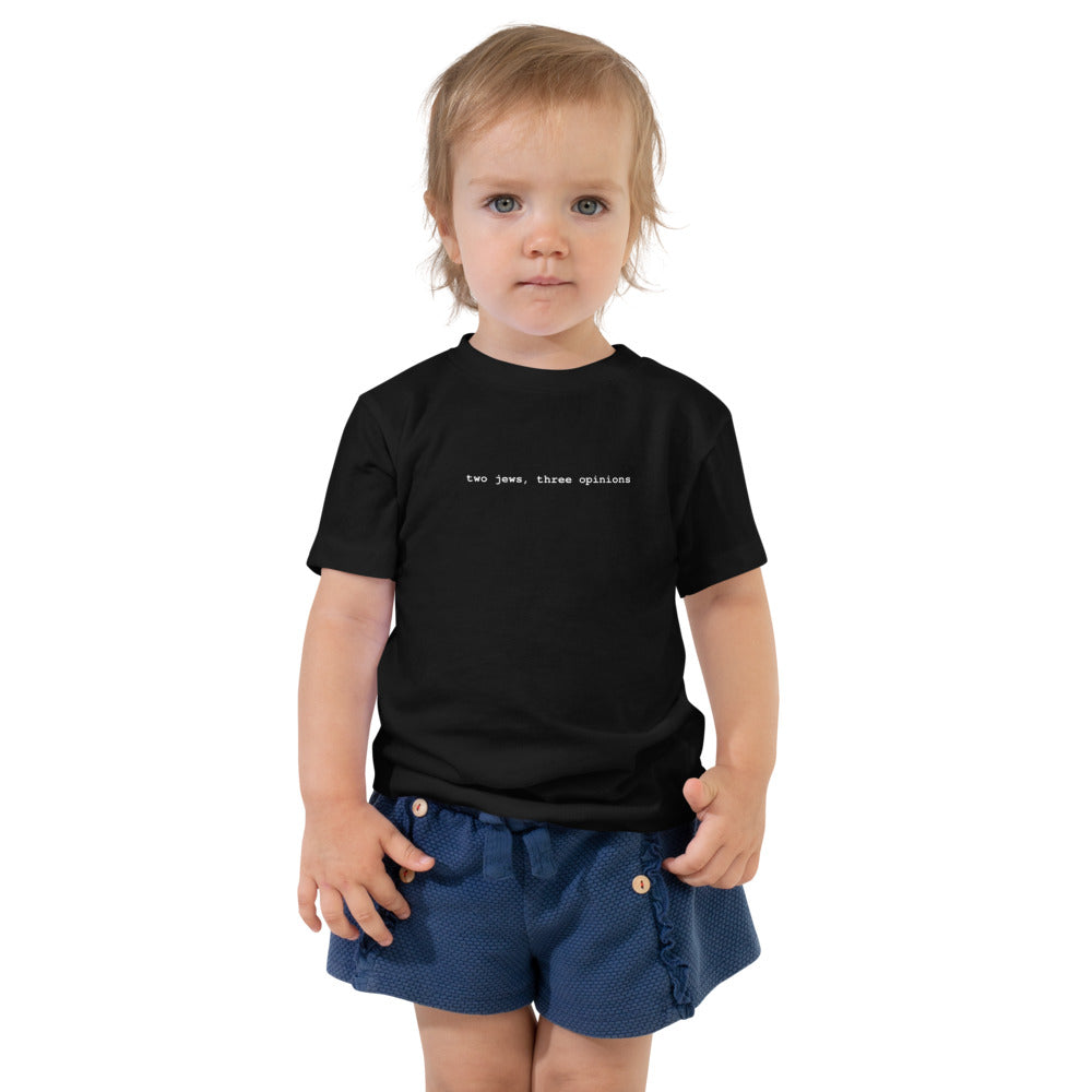 Two Jews Three Opinions - Toddler T-shirt
