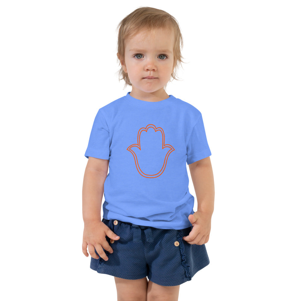 Hamsa Outline - Toddler T-shirt