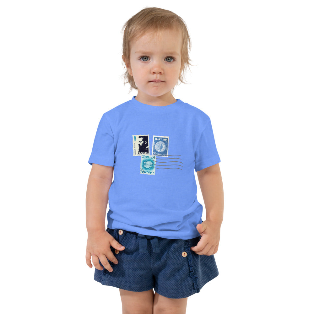 Vintage Israel Stamps - Toddler T-shirt