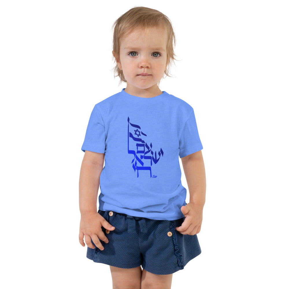 Am Yisrael Chai Flag - Toddler T-shirt