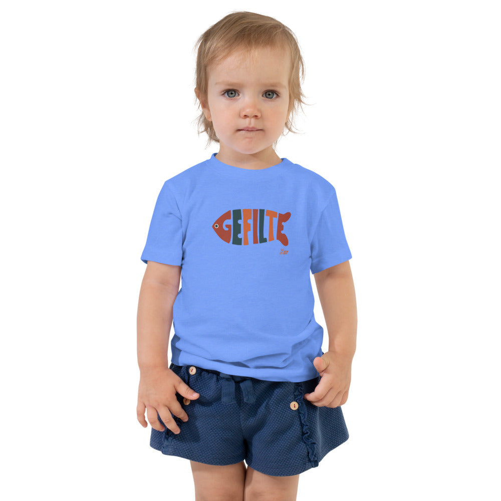 Gefilte Fish Lettering - Toddler T-shirt