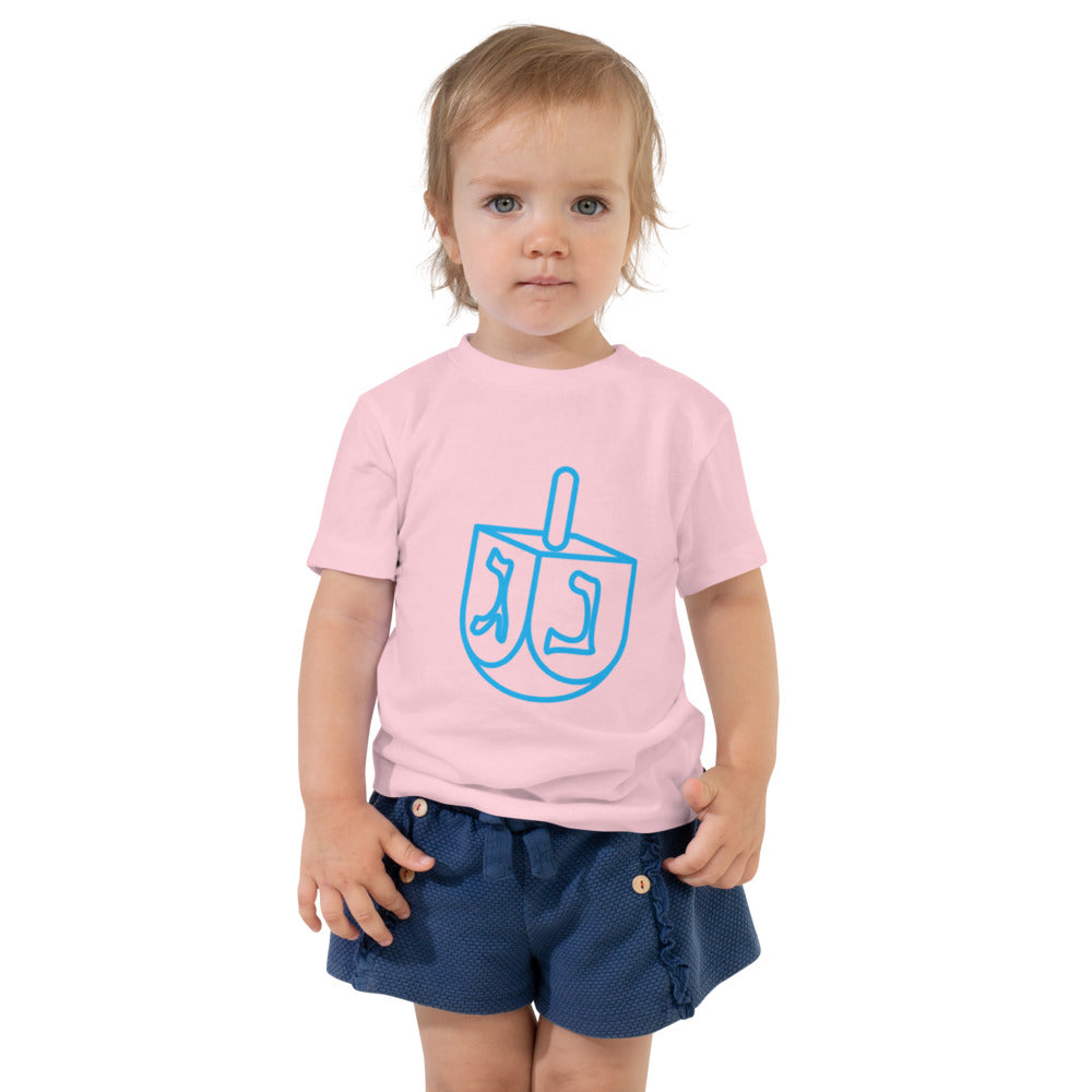 Dreidel Outline Minimalist - Toddler T-shirt