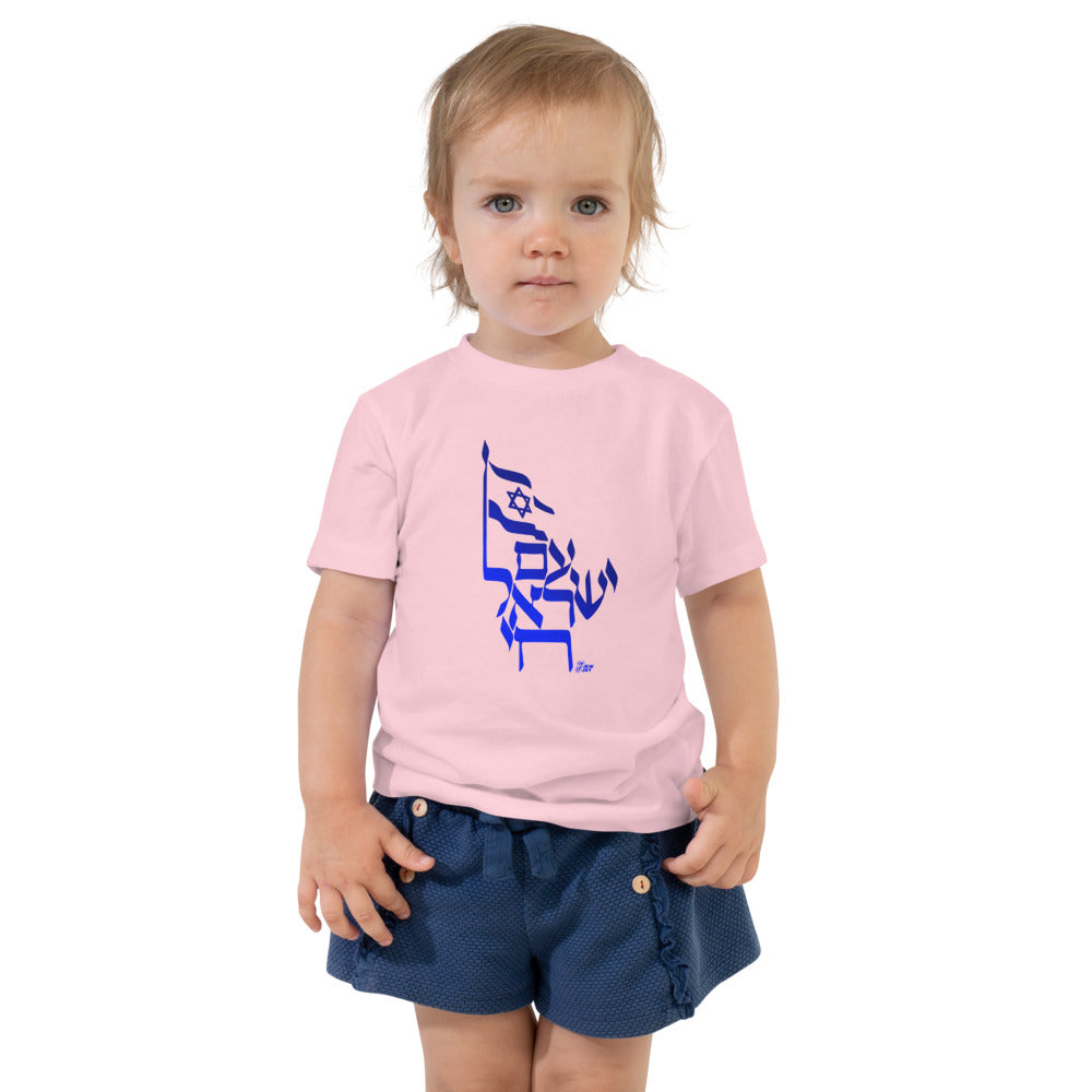 Am Yisrael Chai Flag - Toddler T-shirt