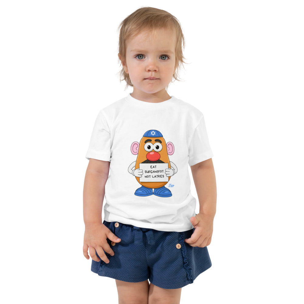 Eat Sufganiyot Not Latkes - Toddler T-shirt