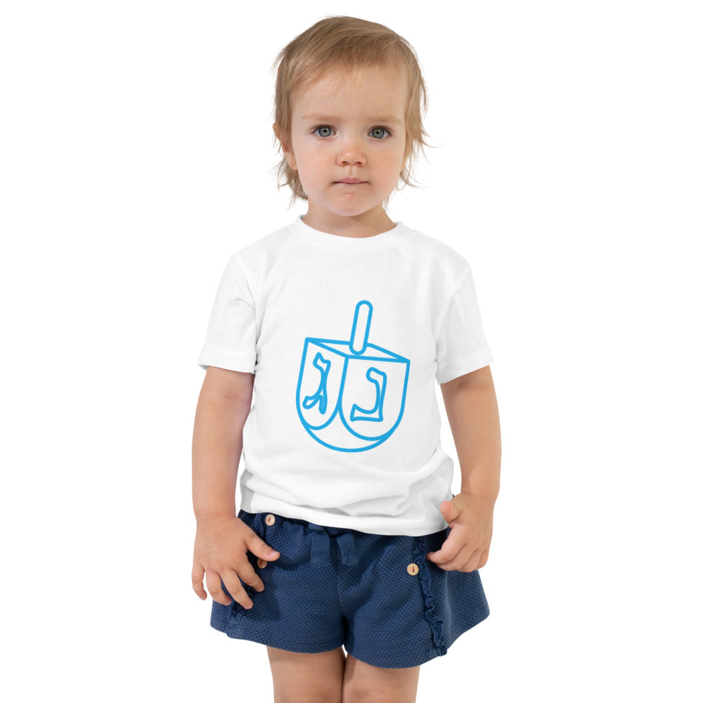 Dreidel Outline Minimalist - Toddler T-shirt
