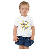 It's a Mitzvah to Be Happy - Toddler T-shirt