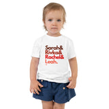 Four Matriarchs Names - Toddler T-shirt