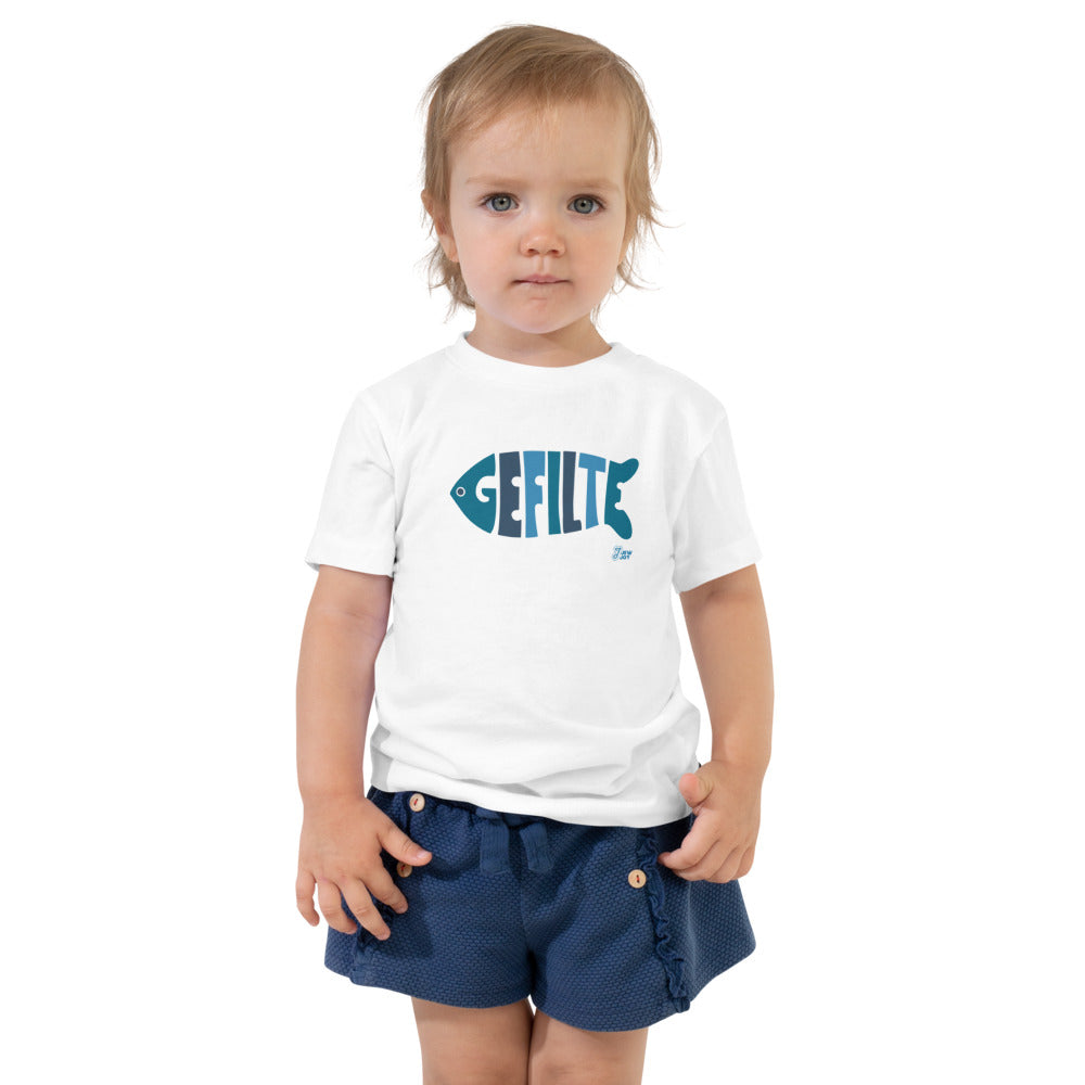 Gefilte Fish Blue - Toddler T-shirt