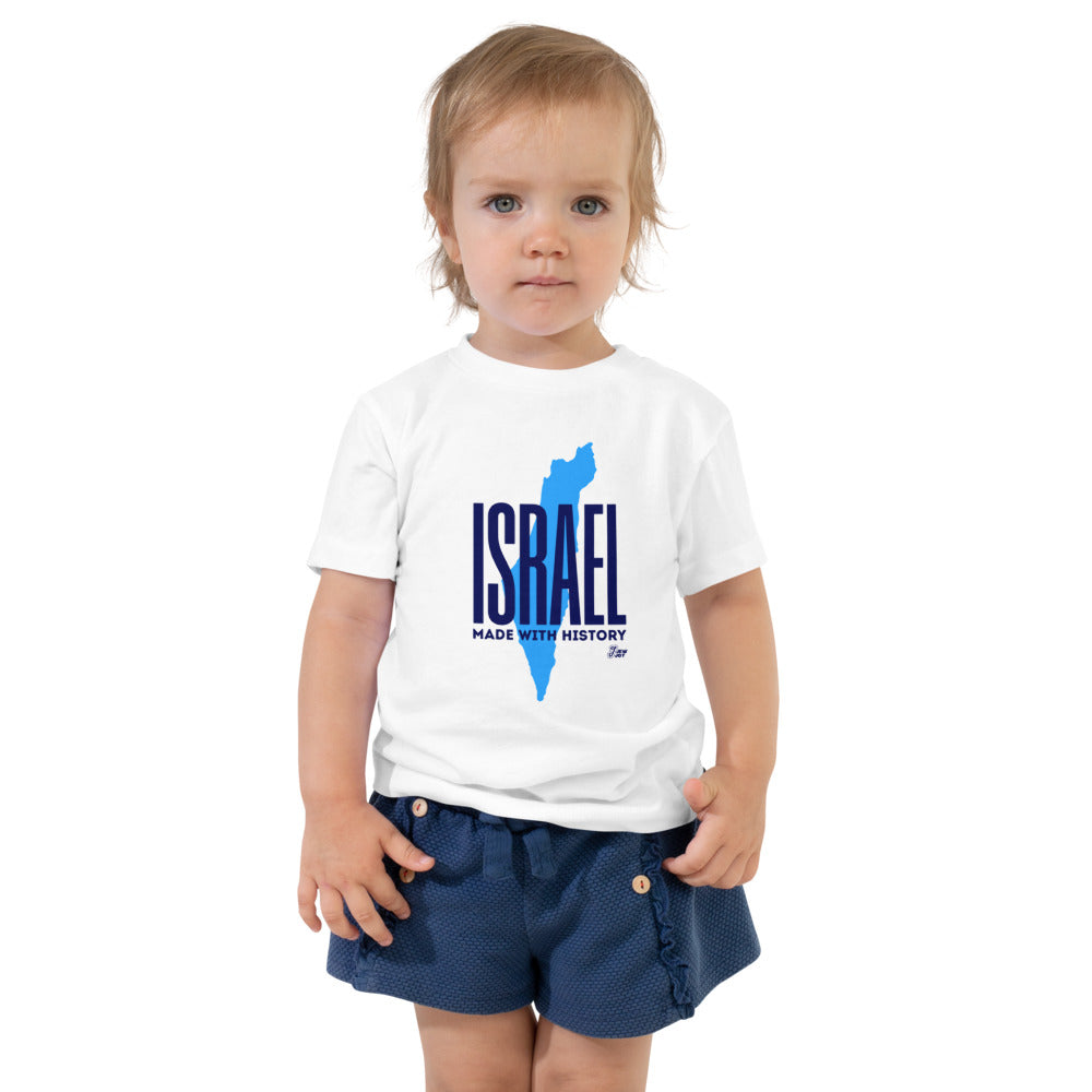 Israel Made With History - Toddler T-shirt
