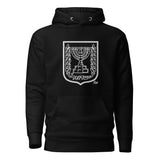 State of Israel Emblem - Premium Pullover Hoodie