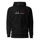 Idishe Mama Heart - Premium Pullover Hoodie