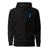 Israel Map Minimalist - Premium Pullover Hoodie