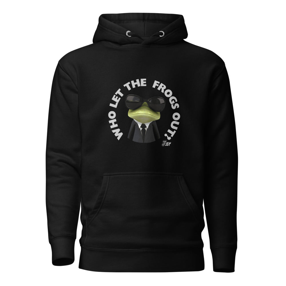 Who Let the Frogs Out - Premium Pullover Hoodie