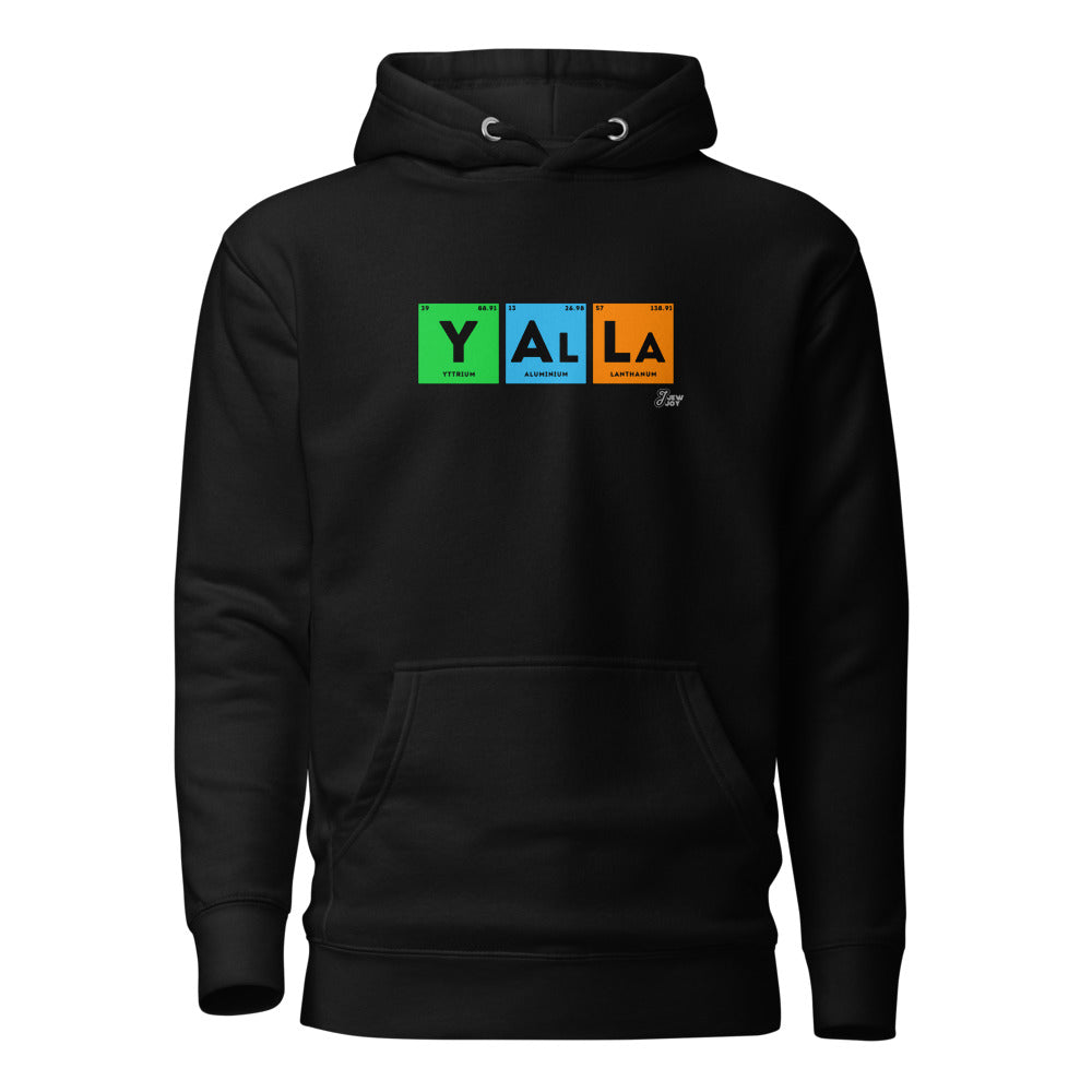 Yalla Periodic Table - Premium Pullover Hoodie