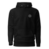 Star of David Outline Minimalist - Premium Pullover Hoodie