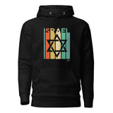 Israel Retro Stripes - Premium Pullover Hoodie