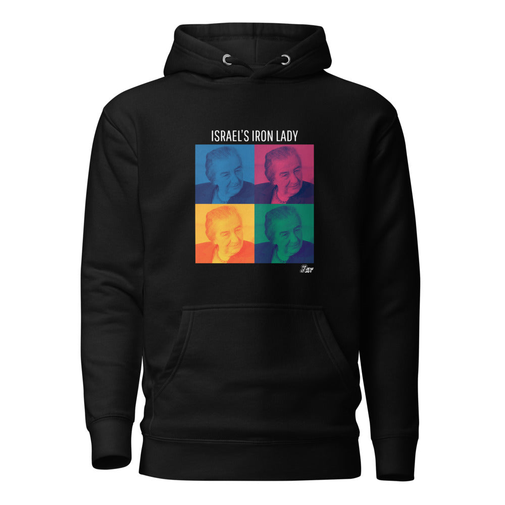 Israel's Iron Lady - Premium Pullover Hoodie