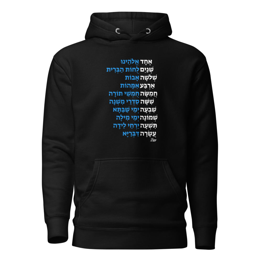 Echad Mi Yodea - Premium Pullover Hoodie