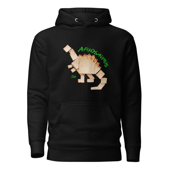 Afikosaurus Matzah Dinosaur - Premium Pullover Hoodie