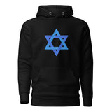 Star of David Blue - Premium Pullover Hoodie