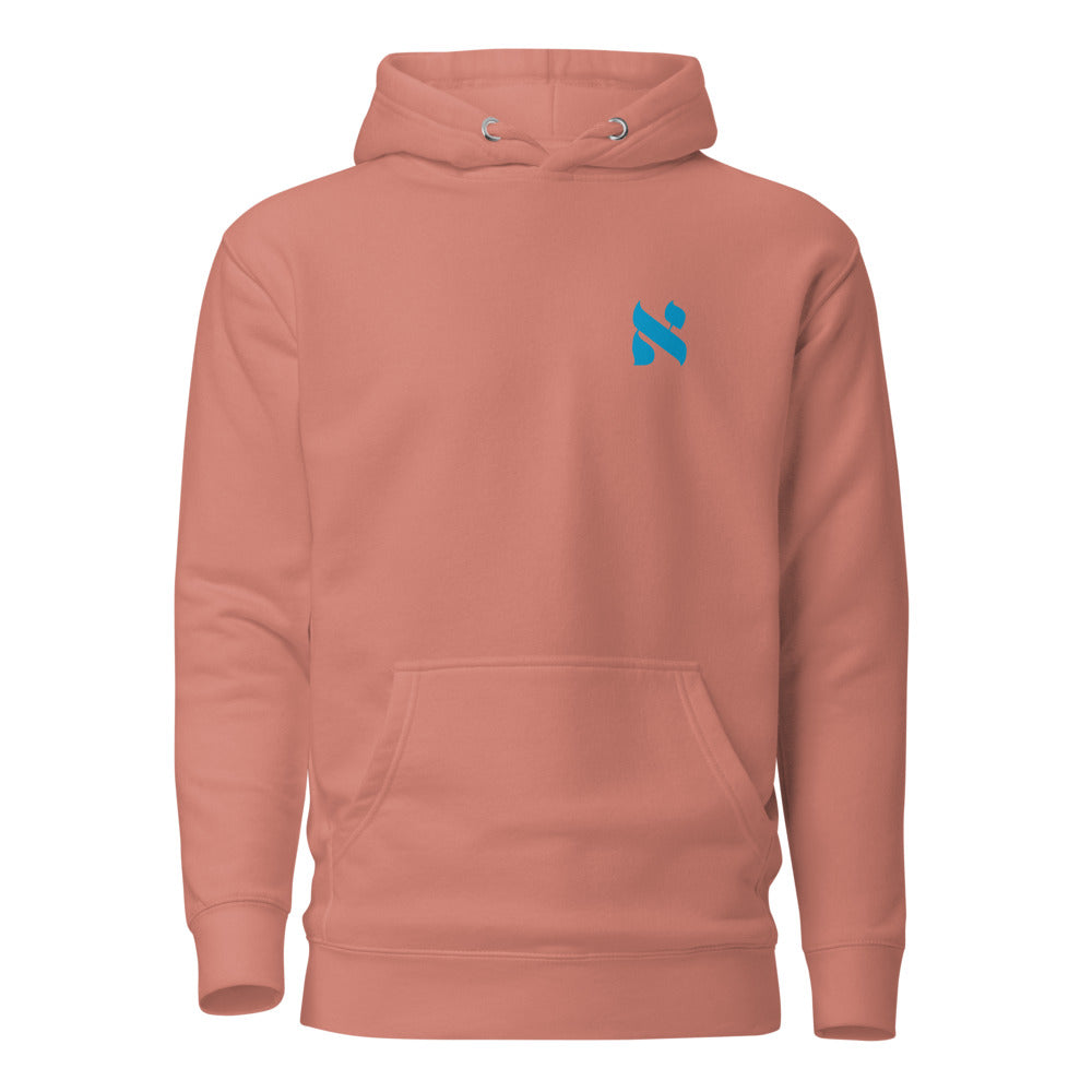 Alef Minimalist - Premium Pullover Hoodie
