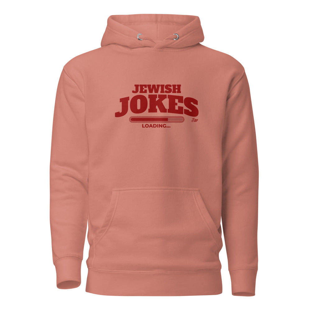Jewish Jokes Loading - Premium Pullover Hoodie