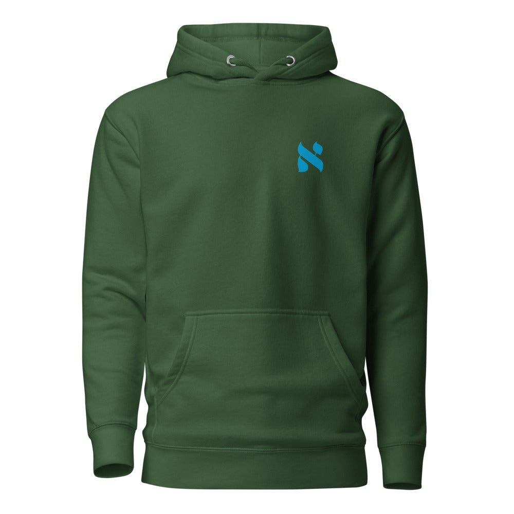 Alef Minimalist - Premium Pullover Hoodie